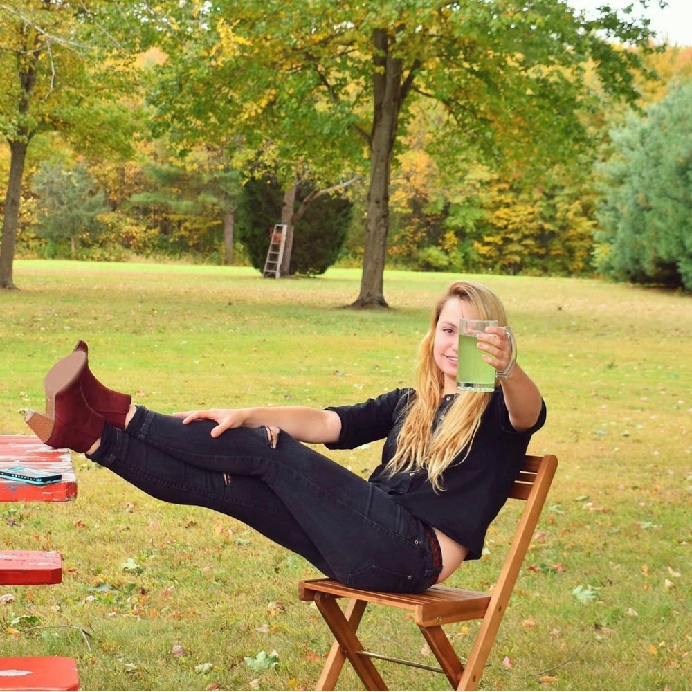 Francesca’s off the shoulder top